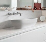 Vayer Serpens umywalka nablatowa 54x30cm biała 054.030.015.3-4.0.1.0.0