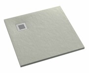 Schedpol Kalait Cement Stone brodzik kwadratowy + syfon 100x100cm 3.3102/CT/ST-M2