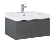 Elita Look szafka z umywalką 60x28x45cm anthracite 167076/145830