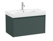 Roca Ona Unik zestaw szafka z umywalką 80x46x50 ZIELONY MAT A851685513