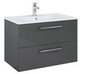 Roca Roma szafka 80x45x53 cm SZARY ANTRACYT A857950153