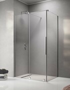 Radaway Furo Kdj kabina 140x80cm lewa szkło przejrzyste 10104722-01-01L/10110680-01-01/10113080-01-01