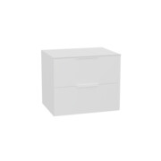 Excellent Tuto 2.0 szafka wisząca front gładki wysoki 60x50x46,5 cm biały połysk MLEX.2172.K.60.021W.WHWH