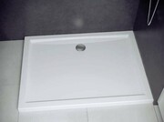 Besco Alpina Brodzik 120x80x3/5.5cm prostokątny wpuszczany w posadzkę BAA-120-80-K