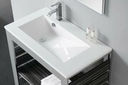 Bathco Tecno umywalka 80x45cm wpuszczana 0566