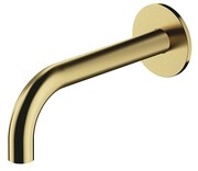 Omnires Y wylewka wannowa ścienna mosiądz szczotkowany WDYBSB