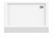 New Trendy Columbus brodzik kwadratowy zintegrowany 80x80x14cm B-0286