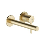 Excellent Pi bateria umywalkowa podtynkowa komplet, złoto szczotkowane AREX.1214GB