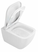 Excellent Ness Miska wisząca z deską wolnoopadającą CENL.3509.500.WH