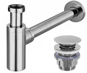 Rea Syfon Umywalkowy Klik-Klak Uniwersalny Chrom REA-A5693