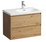 Laufen Lani szafka pod umywalkę 73x44cm dziki dąb H4035821122671