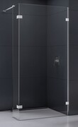 New Trendy Eventa kabina walk-in 140x200 cm jednoelementowa z dodatkową ścianką przejrzyste EXK-4636
