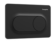 Hansgrohe iFrame Original S Przycisk spłukujący czarny mat 66002670