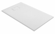 Oltens Bergytan brodzik prostokątny 120x70 cm RockSurface biały 15102000