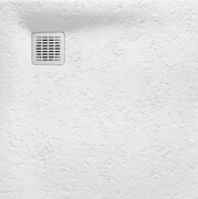 Roca Terran 100x100cm brodzik kwadratowy konglomeratowy biały AP1033E83E801100