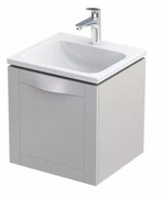 Oristo Skagen szafka podumywalkowa wisząca 49x50x45 piaskowy mat OR49-SD1S-50-10