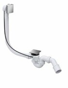 McAlpine syfon wannowy z korkiem automatycznym pokrywa chrom HC31SQCBS1-1M