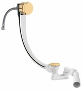 Omnires syfon wannowy automatyczny z napełnianiem złoty TK132-PLUS-3.04+64-SGL ___ RABAT W KOSZYKU! ___