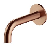Omnires wylewka wannowa ścienna 16 cm miedź szczotkowana WDY-SCPB
