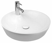 Oltens Lysake umywalka 48 cm nablatowa z powłoką SmartClean 41807000
