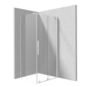 Deante Prizma Kabina prysznicowa prostokatna 100x90cm Biała KPNAP10S09