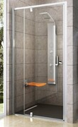 Ravak Pivot PDOP2 drzwi prysznicowe 100cm aluminium transparent Anticalc 03GA0C00Z1