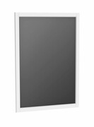 Oristo Montebianco lustro w ramie 40x80cm biały mat OR47-L-RAOO-40-2