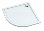 Schedpol Corrina New brodzik półokrągły + syfon 80x80x4cm 3.4333