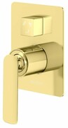 Kohlman Experience Gold podtynkowa bateria wannowo-prysznicowa z trzema wyjściami złoty połysk QW211EGD __ RABAT W KOSZYKU! __