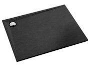 Schedpol Schedline Libra Black Stone brodzik prostokątny 120x90x3cm 3SP.L1P-90120/C/ST