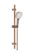 KFA MALAGA ROSE GOLD zestaw prysznicowy przesuwny różowe złoto szczotkowane 841-352-34