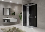 Novellini Glax 2 2.0 kabina z hydromasażem 100x80 lewa biała G22A198SM1-1UH