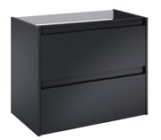 Roca Alpine szafka 78x45x59 cm CZARNY MAT A857865532