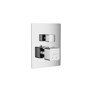 Excellent Keria bateria prysznicowo-wannowa termostatyczna 3-funkcyjna chrom AREX.2048CR