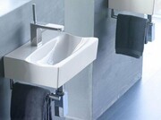 Bathco umywalka podwieszana z relingiem Rhin 42,5x30 cm 4902