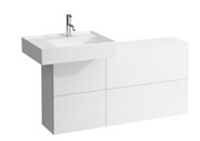 Laufen KARTELL szafka pod umywalkę Slim 120x27cm biały mat H4082910336401