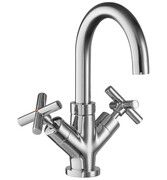 Omnires Modern bateria umywalkowa sztorcowa chrom C301CR ___ RABAT W KOSZYKU! ___