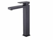 Besco Varium I bateria umywalkowa wysoka czarny mat BU-VI-CZ