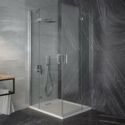 Besco Viva kabina kwadratowa 90x90x195cm przejrzyste VK-90-195-C