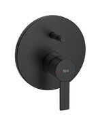 Roca Targa bateria wannowo-prysznicowa podtynkowa Czarny Mat A5A0B5FNB0