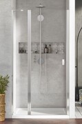 Radaway Nes 8 Dwj II Drzwi wnękowe 100 cm lewe chrom połysk szkło przejrzyste 10083100-01-01L