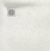 Roca Terran 90x90cm brodzik kwadratowy konglomeratowy beżowy AP10338438401650
