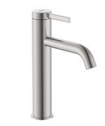 Roca Ona bateria umywalkowa sztorcowa medium Inox z korkiem klik-klak EVERLUX-PVD A5A3C9ESM0