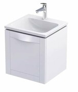 Oristo Skagen szafka podumywalkowa wisząca 49x50x45 biały mat OR49-SD1S-50-2