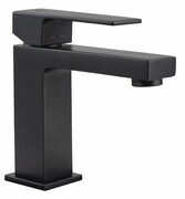 Paffoni Elle bateria umywalkowa czarny mat EL071NO