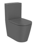 Roca Inspira Round Rimless miska do kompaktu onyx A342526640