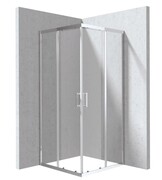 Deante Funkia Evo kabina prysznicowa kwadratowa 90x90cm Chrom KYC_0099P