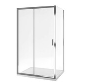 Excellent Rols kabina prostokątna 120x90 cm przejrzysta chrom KAAC.1805.K.1200.900.CR