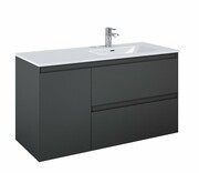 Elita Split szafka z umywalką i koszem cargo 120x63x46cm anthracite mat 168170/145965