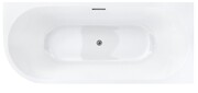 Corsan Intero wanna asymetryczna prawa 150x74,5 cm biała + syfon E230MP